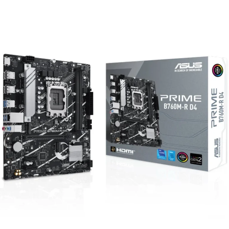 خرید مادربرد ایسوس Prime B760M-R D4 DDR4 با چیپست B760 و سوکت LGA 1700