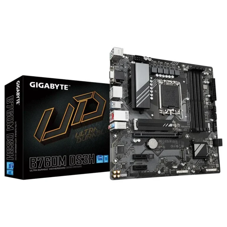 خرید مادربرد گیگابایت B760M DS3H DDR5 با سوکت LGA 1700