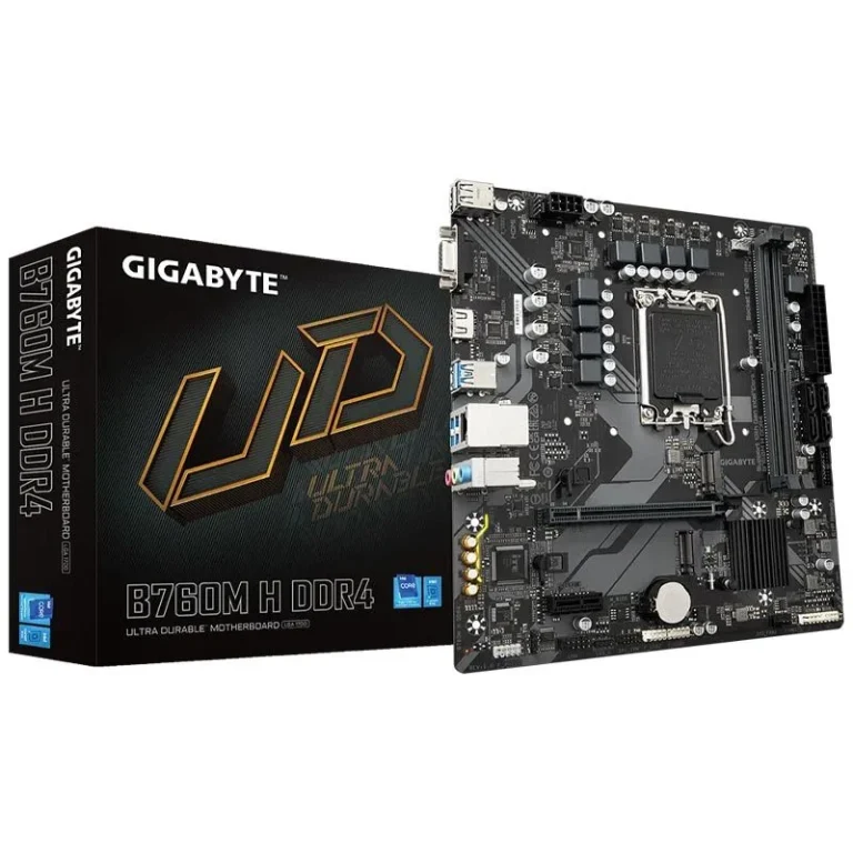 خرید مادربرد گیگابایت B760M H rev.1.0 DDR4 با فرم فاکتور Micro-ATX
