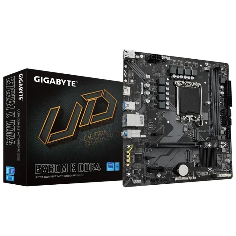 خرید مادربرد گیگابایت B760M K rev.1.0 DDR4 با چیپست Intel B760