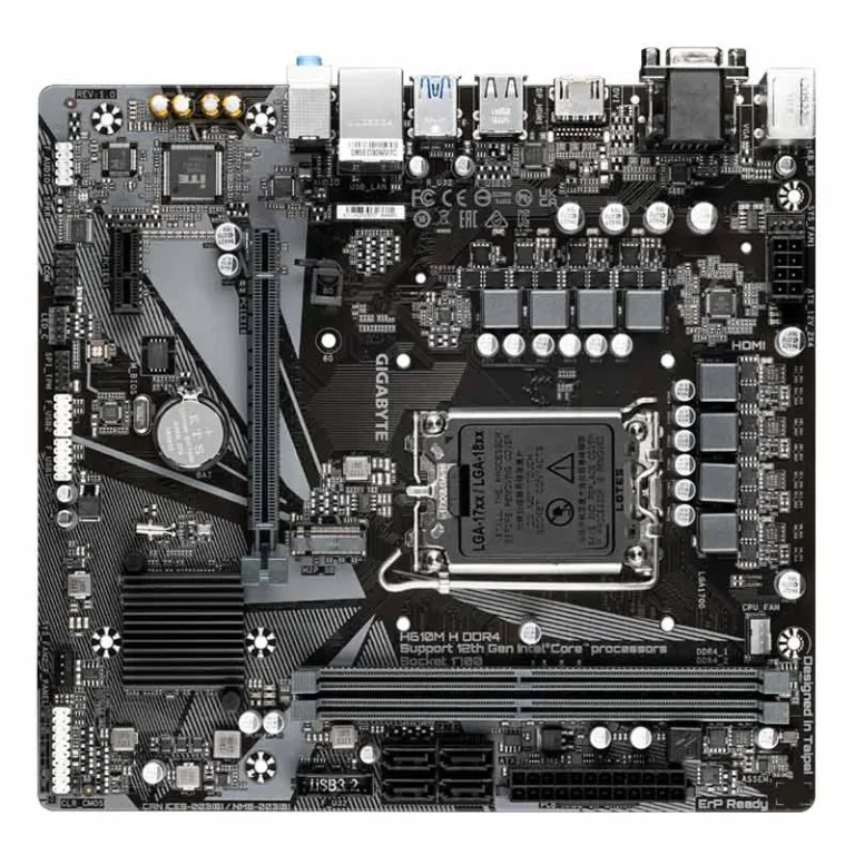 خرید مادربرد گیگابایت H610M H rev.1.0 DDR4 با سوکت LGA 1700