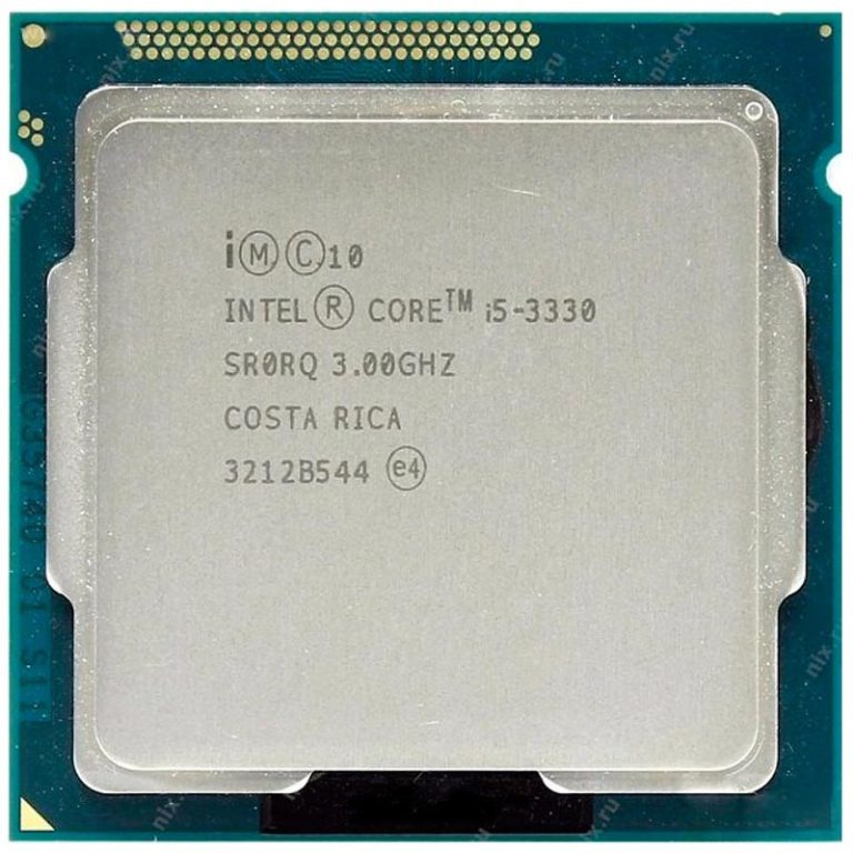 پردازنده اینتل Core i5 3330 Ivy Bridge با سوکت FCLGA 1155