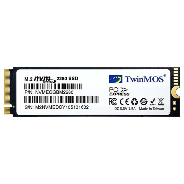 حافظه SSD تویین موس Twinmos 512GB M.2 با ظرفیت 512 گیگابایت