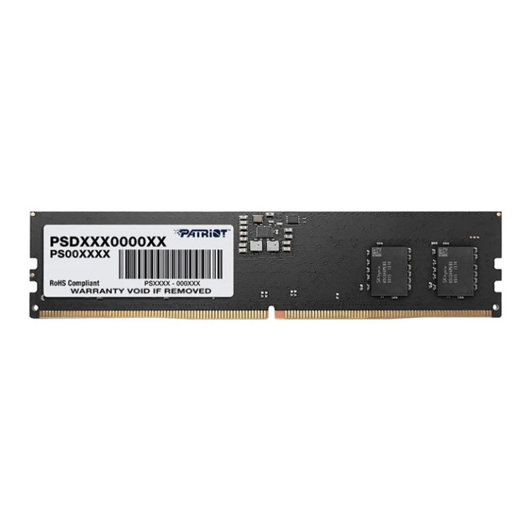 رم کامپیوتر پاتریوت Signature Line DDR5 با ظرفیت 8 گیگابایت و فرکانس 5200 مگاهرتز