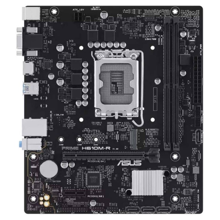 مادربرد ایسوس Prime H610M-R DDR5 با فرم فاکتور Micro-ATX