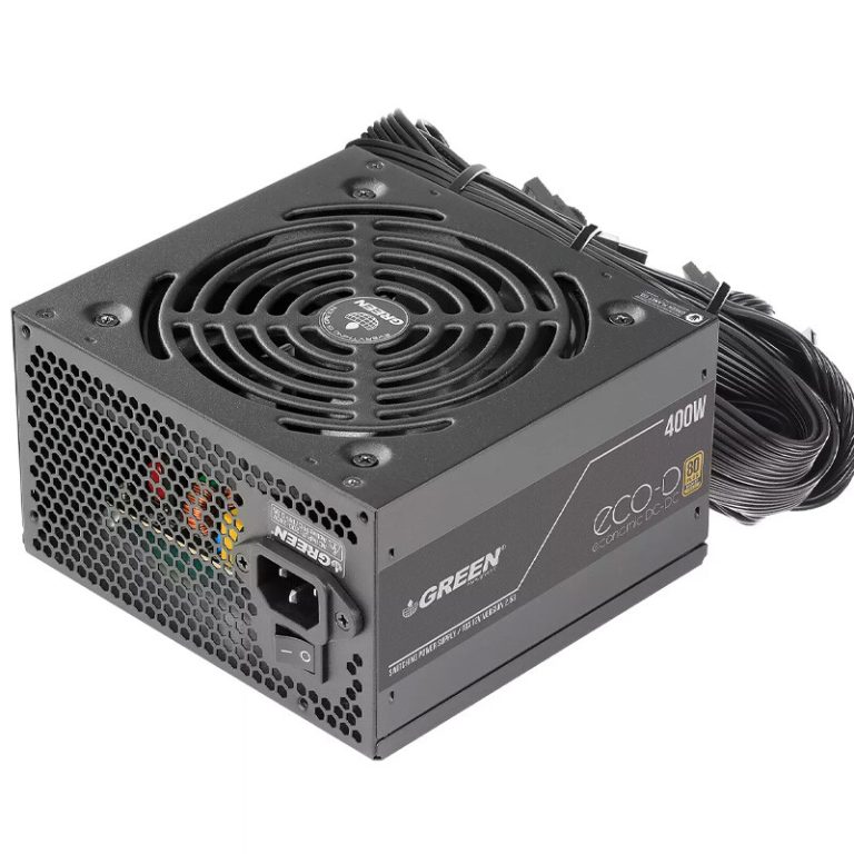 پاور 400 وات گرین Green GP400A-ECO D Bronze با طراحی غیر ماژولار