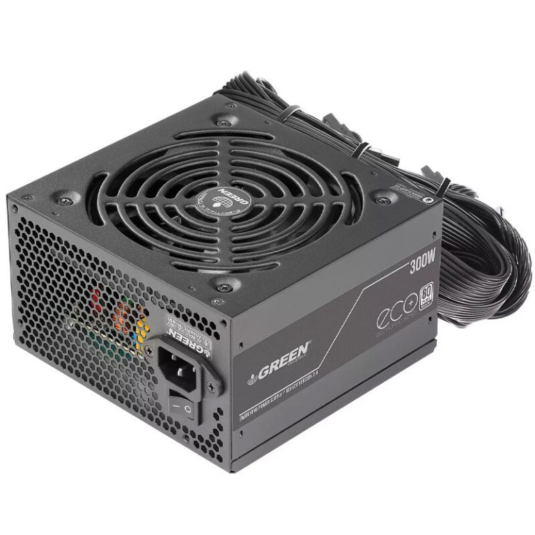 پاور 300 وات گرین Green GP300A-ECO Plus White با فرم فاکتور ATX