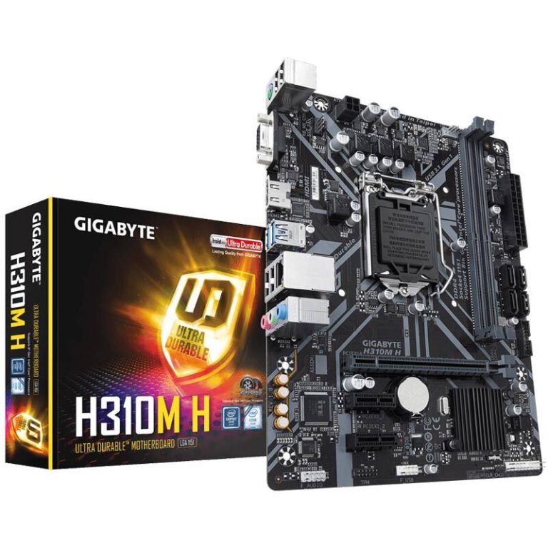 مادربرد گیگابایت H310M H rev.1.3 DDR4 با چیپست Intel H310 و سوکت LGA 1151
