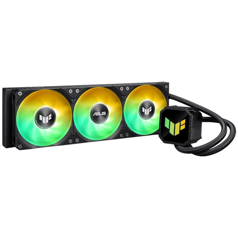 خنک کننده مایع پردازنده ایسوس TUF Gaming LC III 360 ARGB با سه فن 120 میلی متری