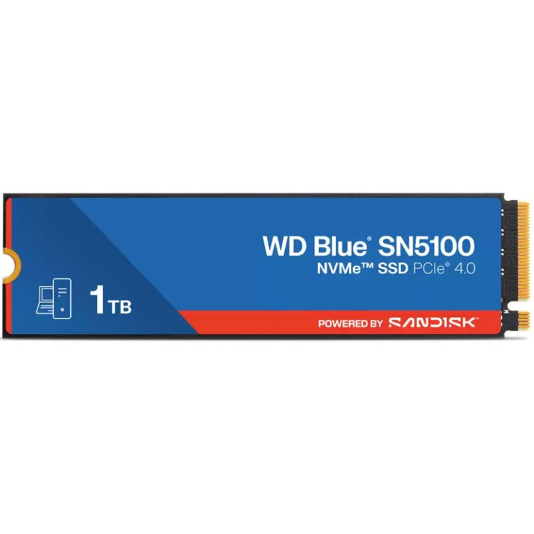 حافظه SSD وسترن دیجیتال Blue SN5100 یک ترابایت با فرم فاکتور M.2