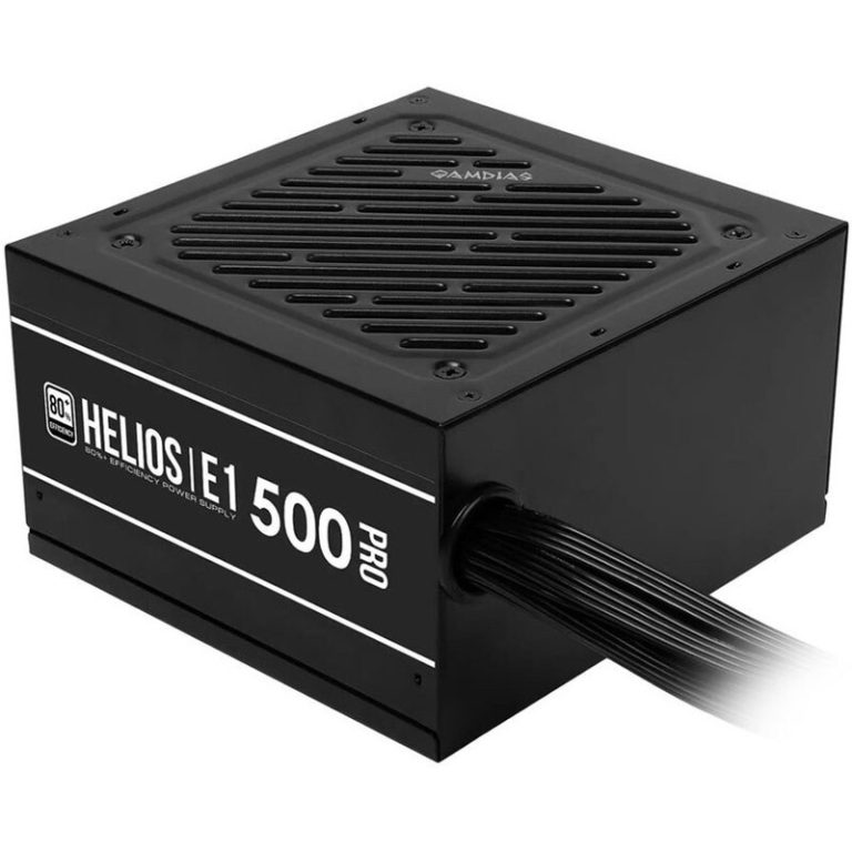 پاور 500 وات گیم دیاس Gamdias HELIOS E1-500 PRO غیر ماژولار