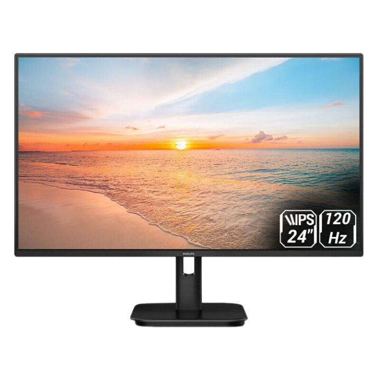 مانیتور فیلیپس 24E1N سایز 23.8 اینچ با پنل IPS و نمایشگر Full HD