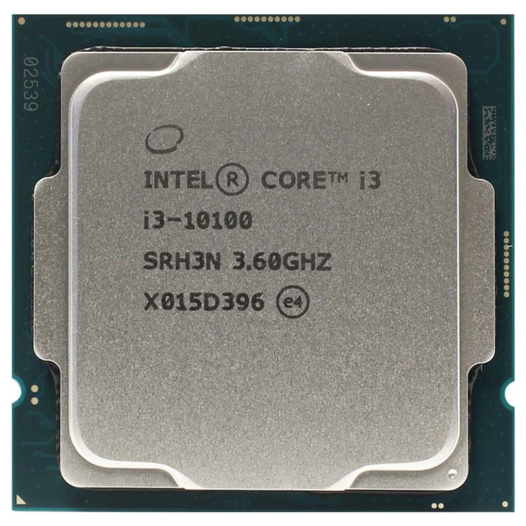 پردازنده اینتل Core i3-10100 Comet Lake با سوکت LGA 1200