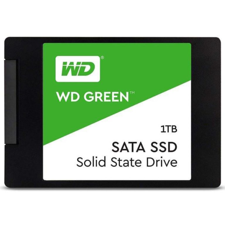 حافظه SSD وسترن دیجیتال GREEN WDS1TB2G0A ظرفیت یک ترابایت با فرم فاکتور 2.5 اینچ