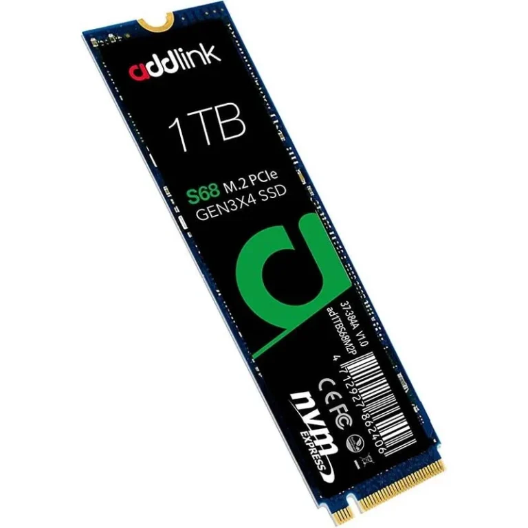 حافظه SSD ادلینک Addlink S68 ظرفیت یک ترابایت با فرم فاکتور M.2