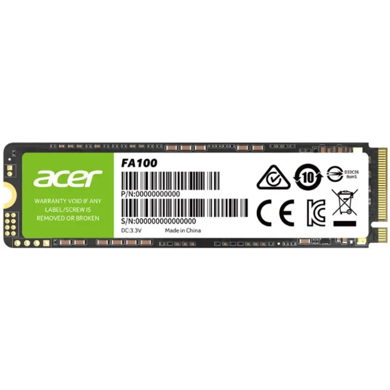 حافظه SSD ایسر Acer FA100 1TB M.2 با ظرفیت یک ترابایت