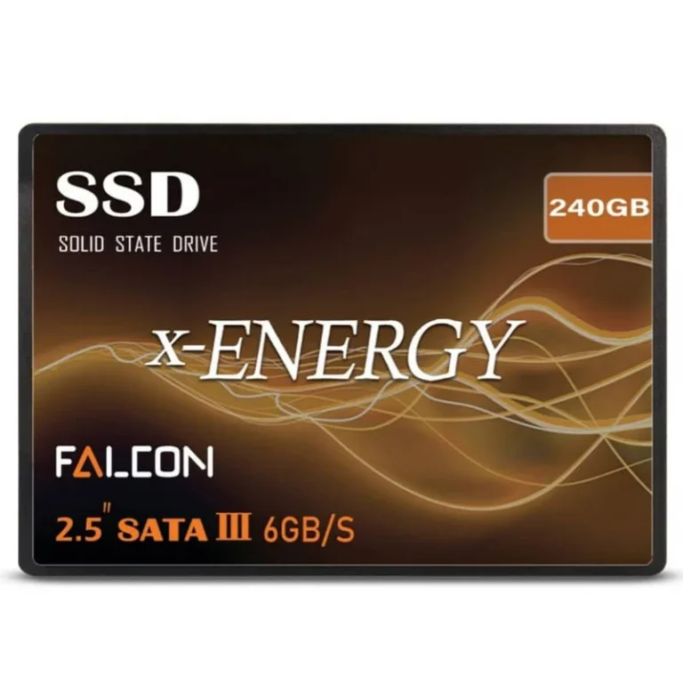 حافظه SSD ایکس انرژی Falcon 240GB با فرم فاکتور ۲.۵ اینچ و رابط SATA III