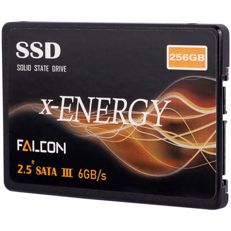 حافظه SSD ایکس انرژی Falcon 256GB با فرم فاکتور 2.5 اینچی و رابط SATA III