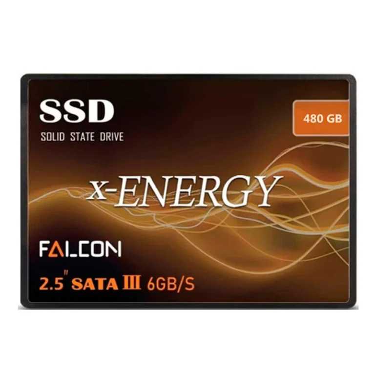 حافظه SSD ایکس انرژی Falcon 480GB با فرم فاکتور 2.5 اینچ و رابط SATA III