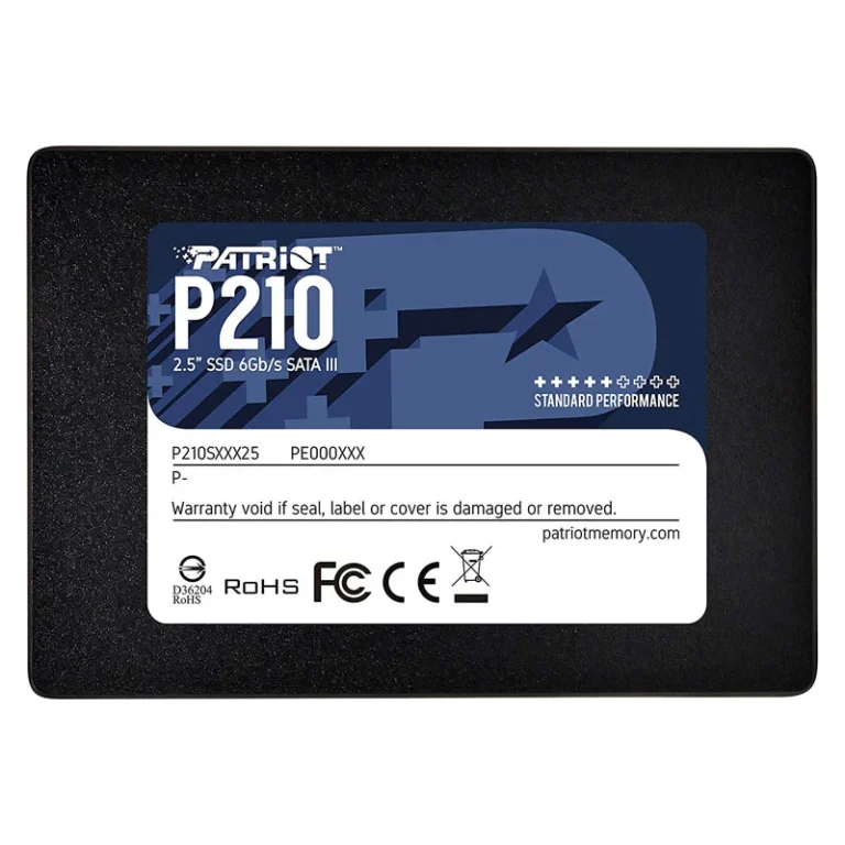حافظه SSD پاتریوت Patriot P210 ظرفیت 256 گیگابایت با رابط SATA III