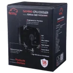 خنک کننده پردازنده تسکو GAFan 240 Cold Dark Matter