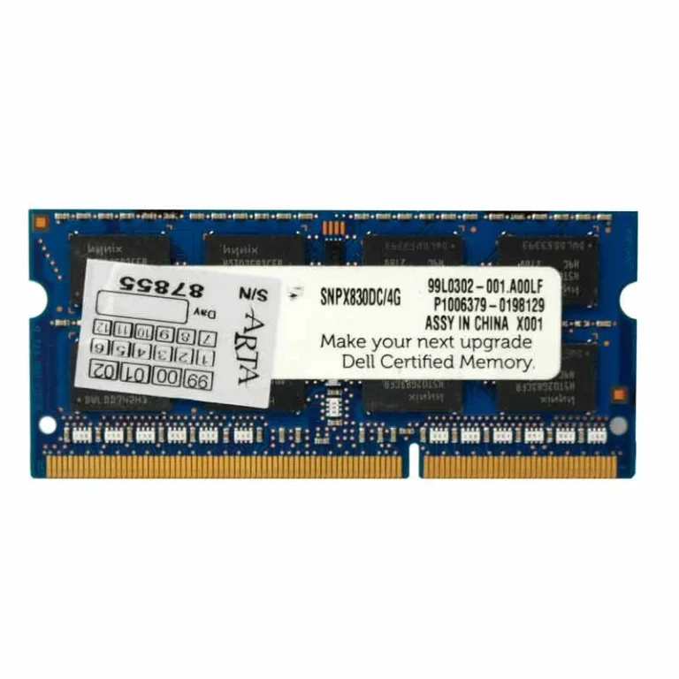 خرید رم لپ تاپ هاینیکس Hynix DDR3 4GB 10600s با ظرفیت 4 گیگابایت