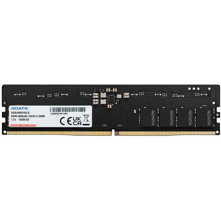 خرید رم ای دیتا U-DIMM DDR5 16GB 5600MHz CL46 برای کامپیوتر دسکتاپ
