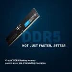 رم کامپیوتر کروشیال CT16G56C46U5 DDR5 16GB Single 5600MHz CL46