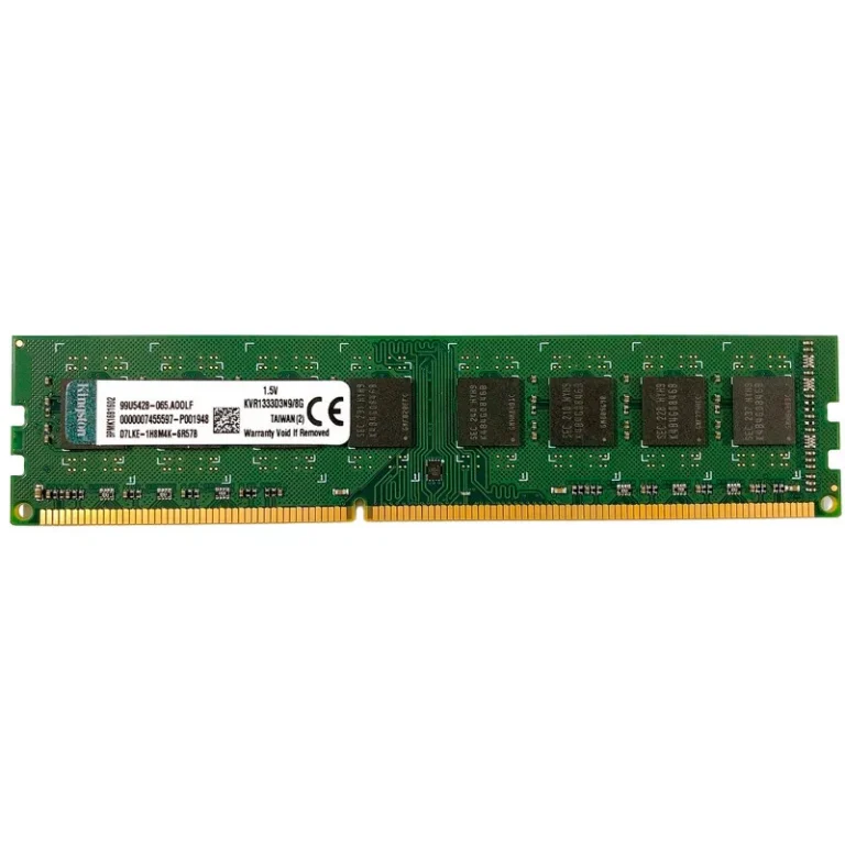 رم کامپیوتر کینگستون DDR3 8GB Single 1333MHz CL9