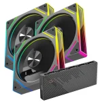 فن کیس تسکو Skadi Lumina GFAN 310 سایز 120 میلی متری بسته 3 عددی