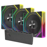 فن کیس تسکو Skadi Lumina GFAN 310 سایز 120 میلی متری بسته 3 عددی
