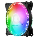 فن کیس کولر مستر MasterFan MF120 Prismatic ARGB سایز 120 میلی متر بسته 3 عددی