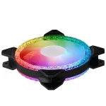 فن کیس کولر مستر MasterFan MF120 Prismatic ARGB سایز 120 میلی متر بسته 3 عددی