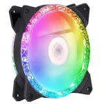 فن کیس کولر مستر MasterFan MF120 Prismatic ARGB سایز 120 میلی متر بسته 3 عددی