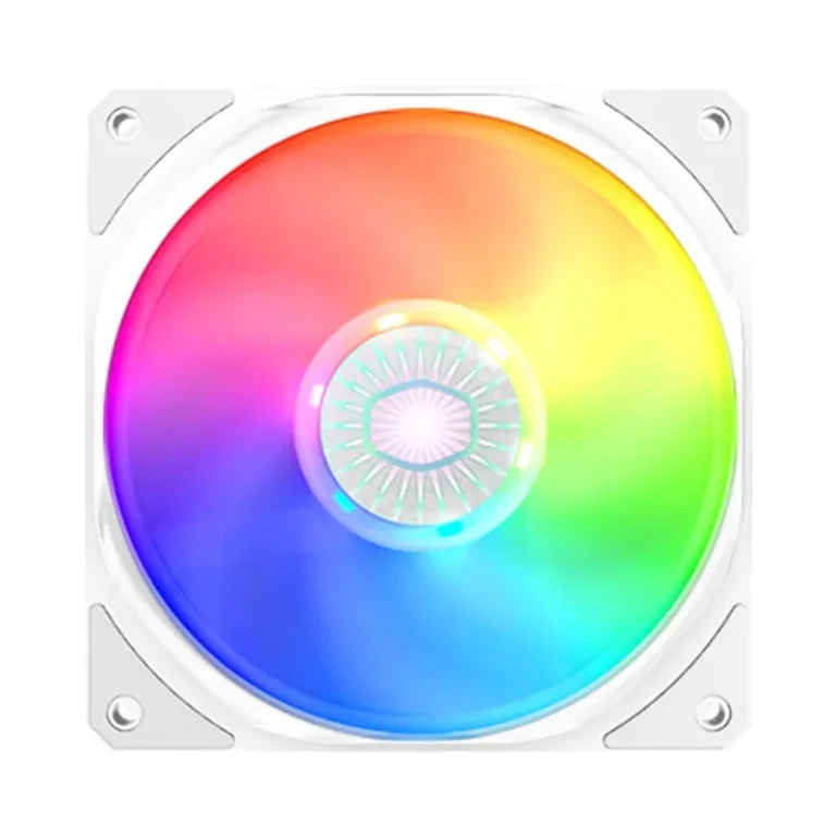 فن کیس کولر مستر SickleFlow 120 ARGB White Edition سایز 120 میلی متر
