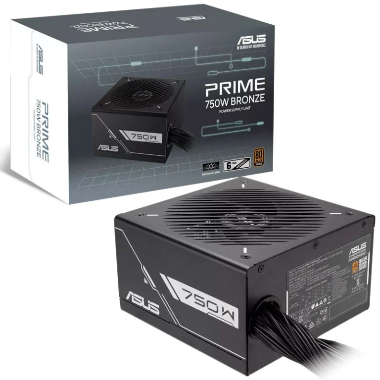 خرید پاور ASUS Prime Bronze 750W غیر ماژولار با گواهی 80 PLUS Bronze