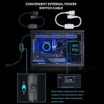 پاور ماژولار 850 وات لیان لی SP850P Platinum