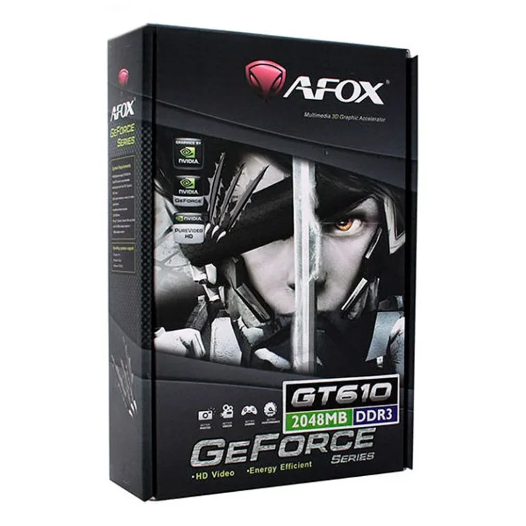 خرید کارت گرافیک AFOX GT610 2GB DDR3 با خروجی HDMI و VGA