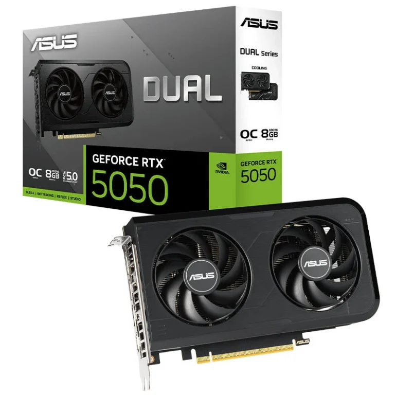 خرید کارت گرافیک ASUS Dual GeForce RTX 5050 OC Edition با حافظه 8 گیگابایت
