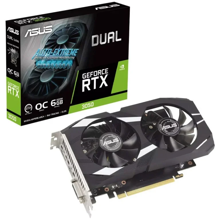 خرید کارت گرافیک ایسوس RTX 3050 OC با حافظه 6 گیگابایت GDDR6