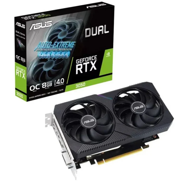 خرید کارت گرافیک Asus Dual GeForce RTX3050 V2 OC 8GB ایسوس با دو فن