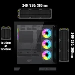 کیس کامپیوتر اوست GT-AQ16-MB