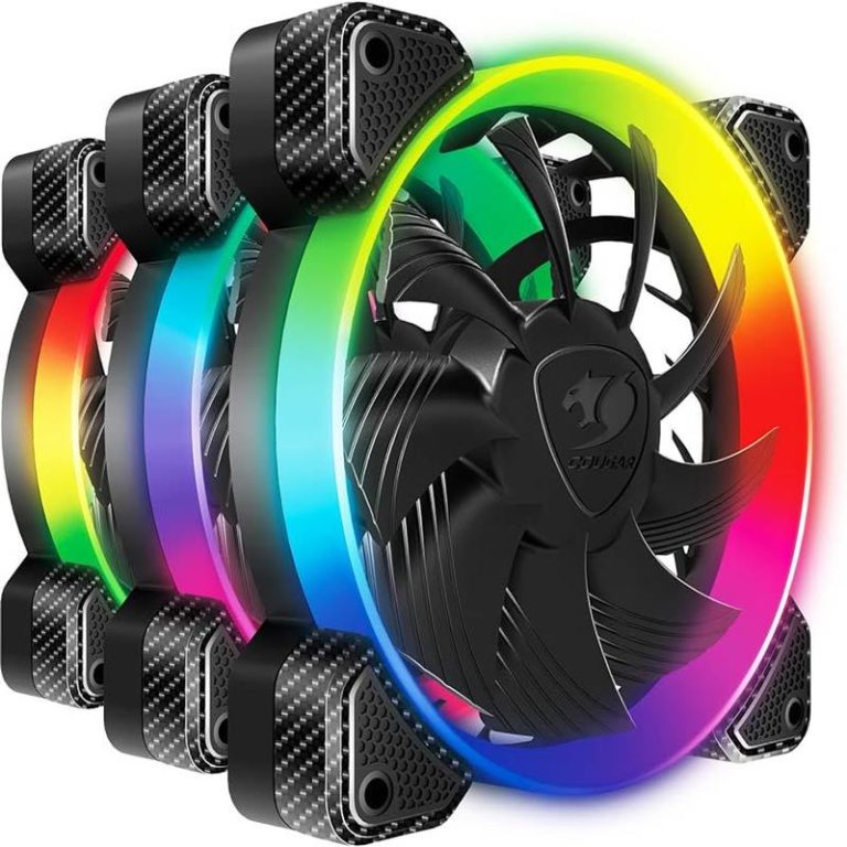 فن کیس کوگر Vortex RGB HPB 120 Cooling Kit سه عددی با نورپردازی ARGB