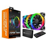 فن کیس کوگر Vortex RGB HPB 120 Cooling Kit سایز 120 میلی متری بسته 3 عددی