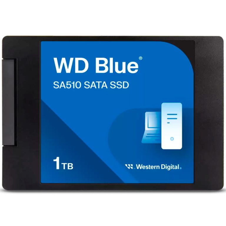 حافظه SSD وسترن دیجیتال Blue SA510 یک ترابایت با فرم فاکتور 2.5 اینچ و رابط SATA