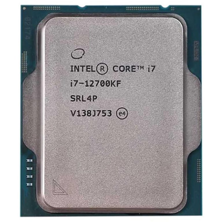 پردازنده اینتل Core i7 12700KF نسل دوازدهم Alder Lake با سوکت LGA 1700