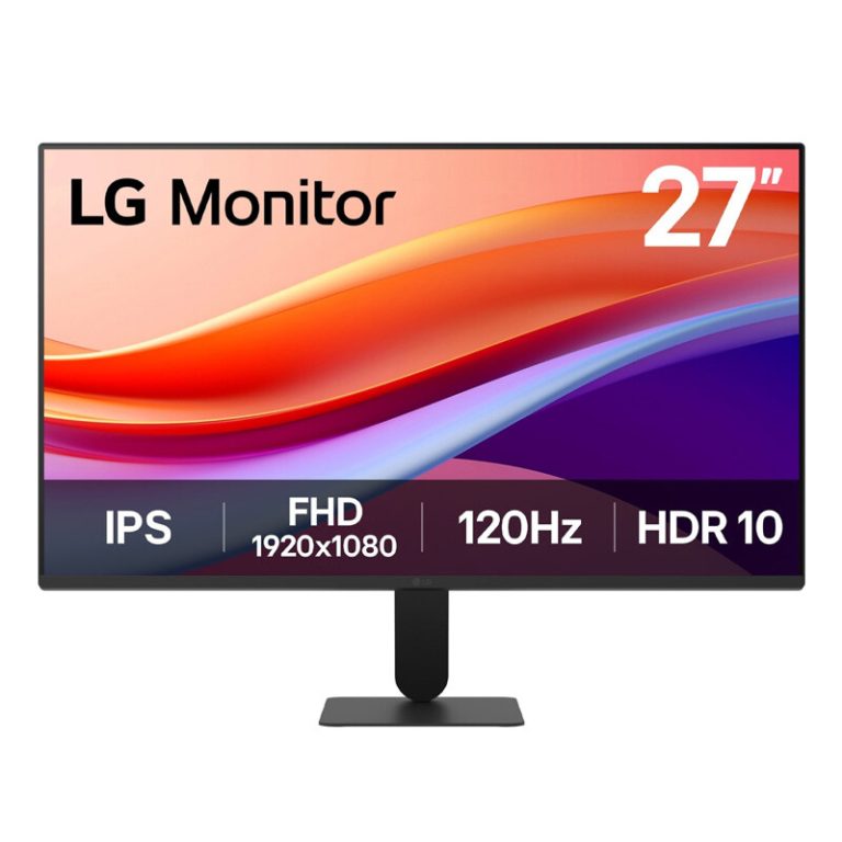مانیتور ال جی 27U411A-B سایز 27 اینچ با پنل IPS و وضوح Full HD